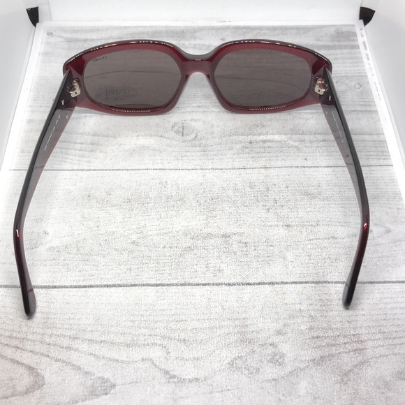 New old stock CHARME logo sunglasses Burgundy Red MOD